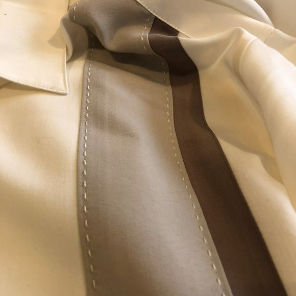 Sz XL CENTRO SS Button Up Shirt Beach Vibes Casual Box Style - Picture 3 of 6